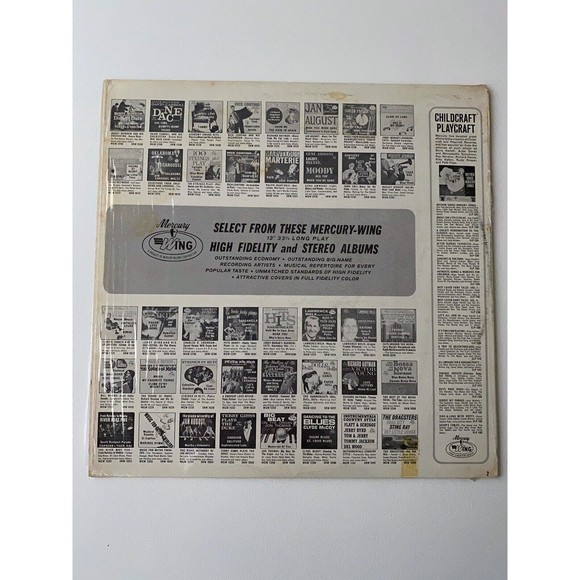 Harmonicats Selected Favorites LP SRW 16133 Mercury Wing Shrink Wrap - Picture 2 of 6